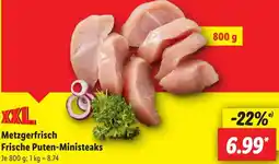 Lidl Metzgerfrisch Frische Puten-Ministeaks Angebot