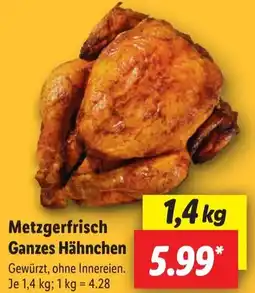 Lidl Metzgerfrisch Ganzes Hähnchen Angebot