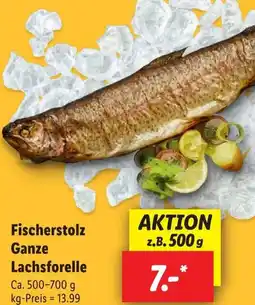 Lidl Fischerstolz Ganze Lachsforelle Angebot