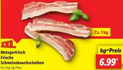 Lidl Metzgerfrisch Frische Schweinebauchscheiben Angebot