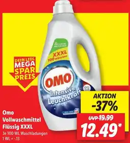 Lidl Omo Vollwaschmittel Flüssig XXXL Angebot