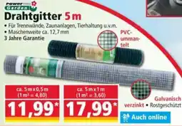 Norma Powertec Garden Drahtgitter 5 m Angebot