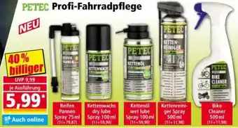 Norma PETEC Profi-Fahrradpflege Angebot