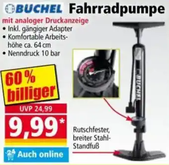 Norma BUCHEL Fahrradpumpe Angebot