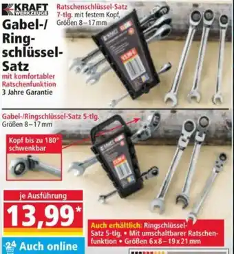 Norma KRAFT WERKZEUGE Gabel-/Ringschlüssel-Satz Angebot