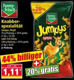 Norma funny-frisch Knabberspezialität Angebot