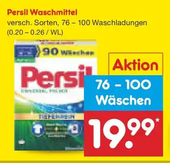 Netto Marken-Discount Persil Waschmittel Angebot