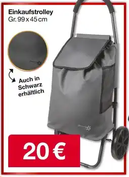 Woolworth Einkaufstrolley Angebot