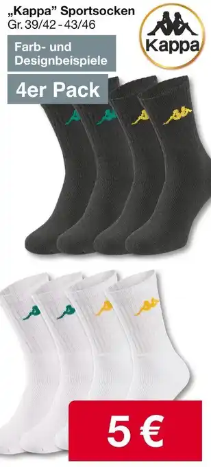 Woolworth Kappa Sportsocken Angebot