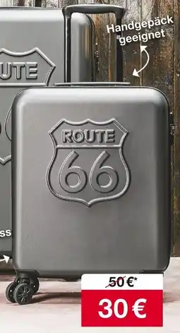 Woolworth ROUTE 66 Hartschalenkoffer Angebot