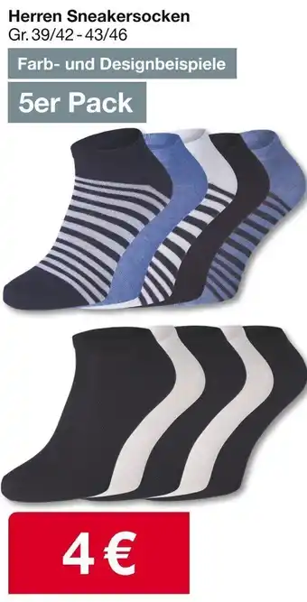 Woolworth Herren Sneakersocken Angebot