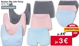 Woolworth Bustier, Slip oder Panty Angebot