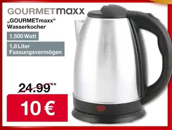 Woolworth GOURMETmaxx Wasserkocher Angebot