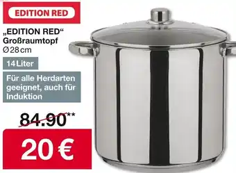 Woolworth EDITION RED Großraumtopf Angebot