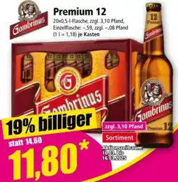 Norma Gambrinus Premium 12 Angebot