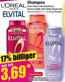 Norma L'ORÉAL PARIS ELVITAL Shampoo Angebot