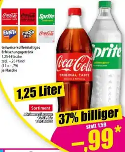 Norma Coca-Cola, Sprite, Fanta oder Mezzo Mix Angebot