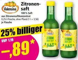 Norma Valensina Zitronensaft Angebot