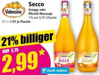 Norma Valensina Secco Angebot