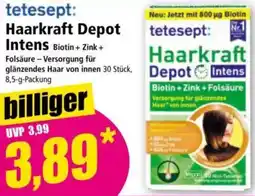 Norma tetesept: Haarkraft Depot Intens Angebot