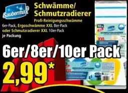 Norma Saubermax Schwämme/ Schmutzradierer Angebot