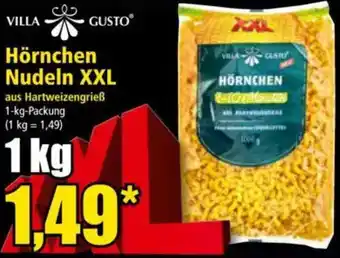 Norma VILLA GUSTO Hörnchen Nudeln XXL Angebot