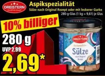 Norma DREISTERN Aspikspezialität Angebot