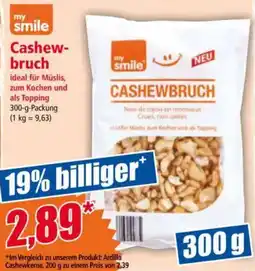 Norma my smile Cashewbruch Angebot