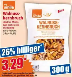 Norma my smile Walnusskernbruch Angebot