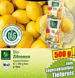 Norma BIO SONNE Bio Zitronen Angebot