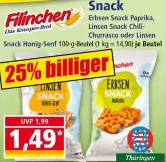 Norma Filinchen Snack Angebot