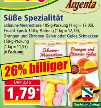 Norma Argenta Süße Spezialität Angebot