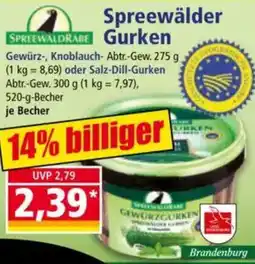 Norma SPREEWALDRABE Spreewälder Gurken Angebot