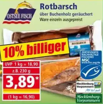 Norma OSTSEE FISCH Rotbarsch Angebot