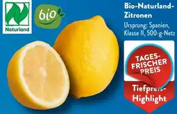 Aldi Süd Bio-Naturland Zitronen Angebot