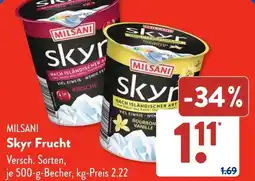 Aldi Süd MILSANI Skyr Frucht Angebot