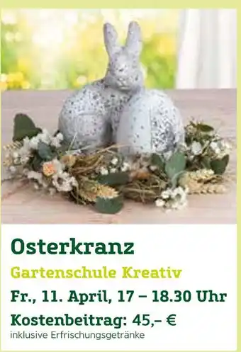 Pflanzen Kölle Gartenschule kreativ osterkranz Angebot