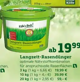 Pflanzen Kölle Kölle's beste! langzeit-rasendünger Angebot