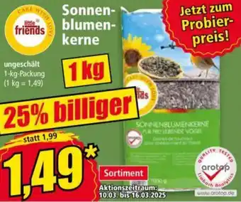 Norma little friends Sonnenblumenkerne Angebot