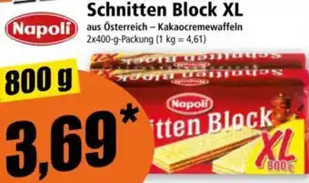 Norma Napoli Schnitten Block XL Angebot