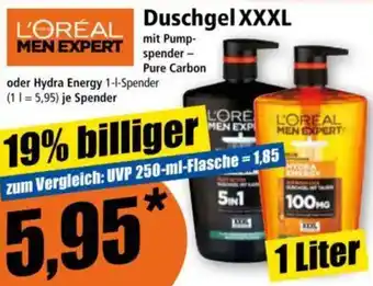 Norma L'ORÉAL MEN EXPERT Duschgel XXXL Angebot