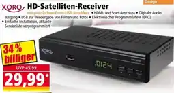 Norma XORO HD-Satelliten-Receiver Angebot