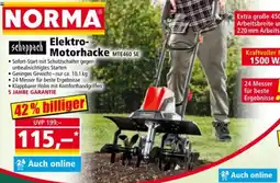 Norma Scheppach Elektro Motorhacke MTE460 SE Angebot