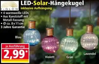 Norma I-GLOW LED-Solar-Hängekugel Angebot