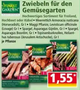 Norma FINEST GARDEN Zwiebeln für den Gemüsegarten Angebot