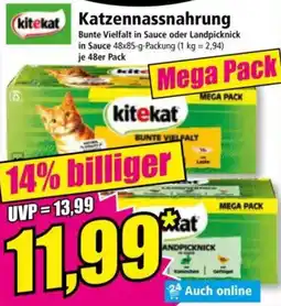 Norma kitekat Katzennassnahrung Angebot