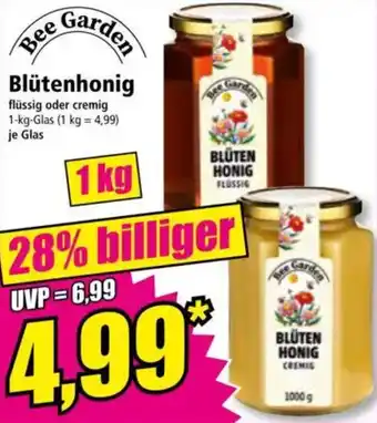 Norma Bee Garden Blütenhonig Angebot