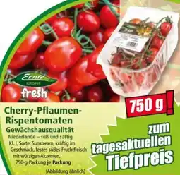 Norma Ernte Krone fresh Cherry-Pflaumen Rispentomaten Angebot