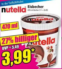 Norma Nutella Eisbecher Angebot