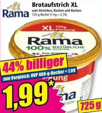 Norma Rama Brotaufstrich XL Angebot